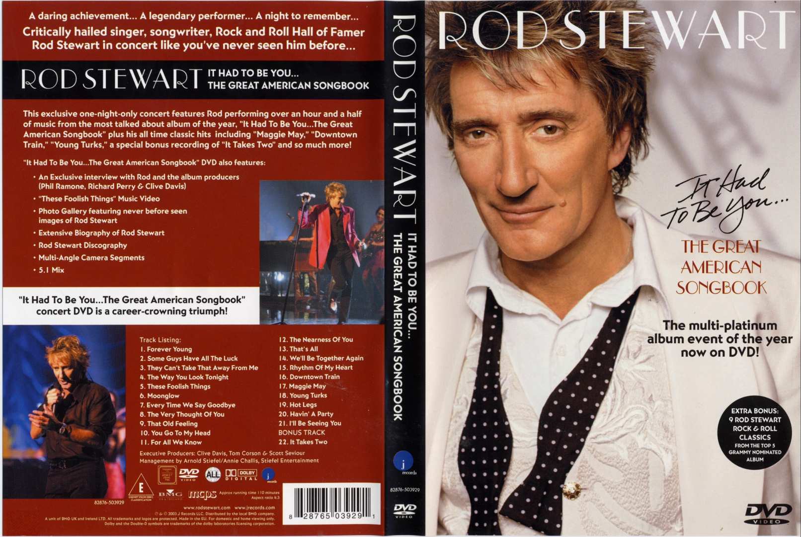 Rod Stewart It Had To Be You : Front | DVD Covers | Cover Century ...